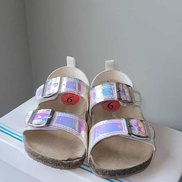 Carter's (Birkenstock style) Sandle TODDLER sz 6 - Picture 3 of 5